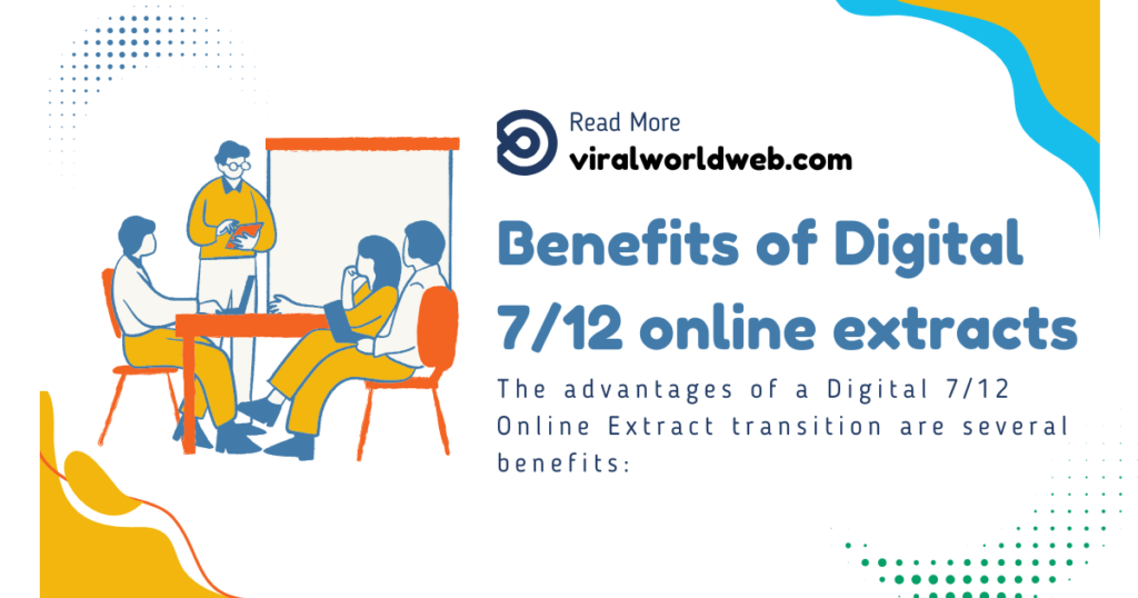 Benefits of Digital 7/12 online extracts