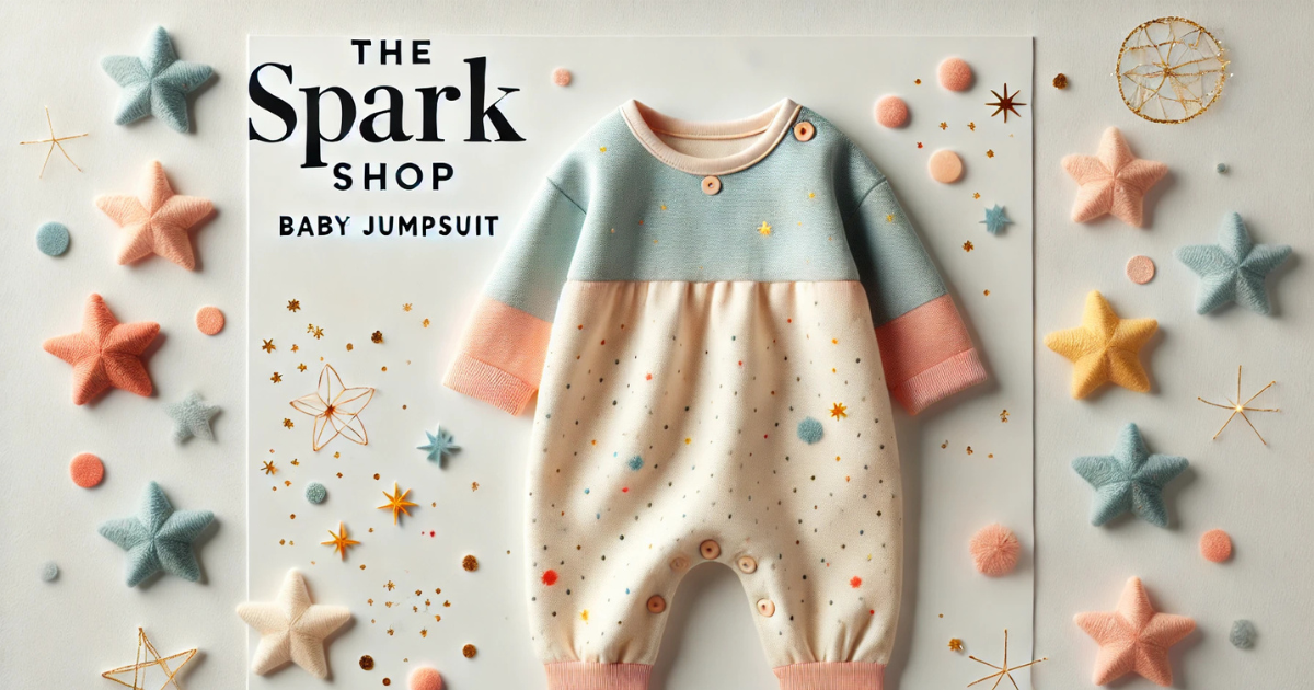 The Spark Shop Baby Jumpsuit